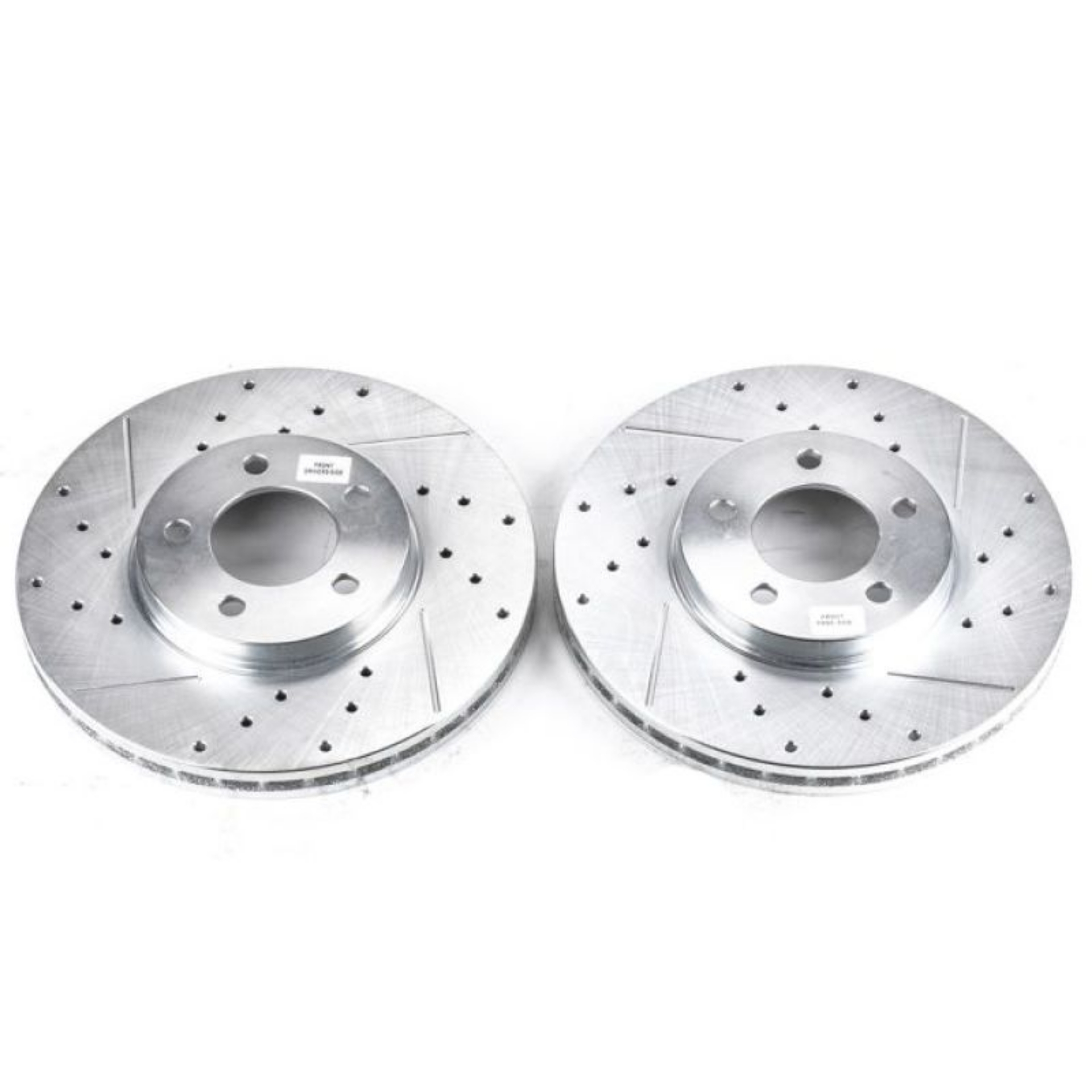 Picture of Power Stop 96-99 Ford Taurus Front Evolution Drilled & Slotted Rotors - Pair