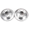 Picture of Power Stop 00-06 Mitsubishi Montero Rear Evolution Drilled & Slotted Rotors - Pair