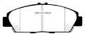 Picture of EBC 92-96 Honda Prelude 2-2 Redstuff Front Brake Pads