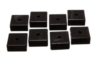 Picture of Energy Suspension Pad - Soft - 2-1-16in SQ x 3-8in ID x 15-16in H - Black