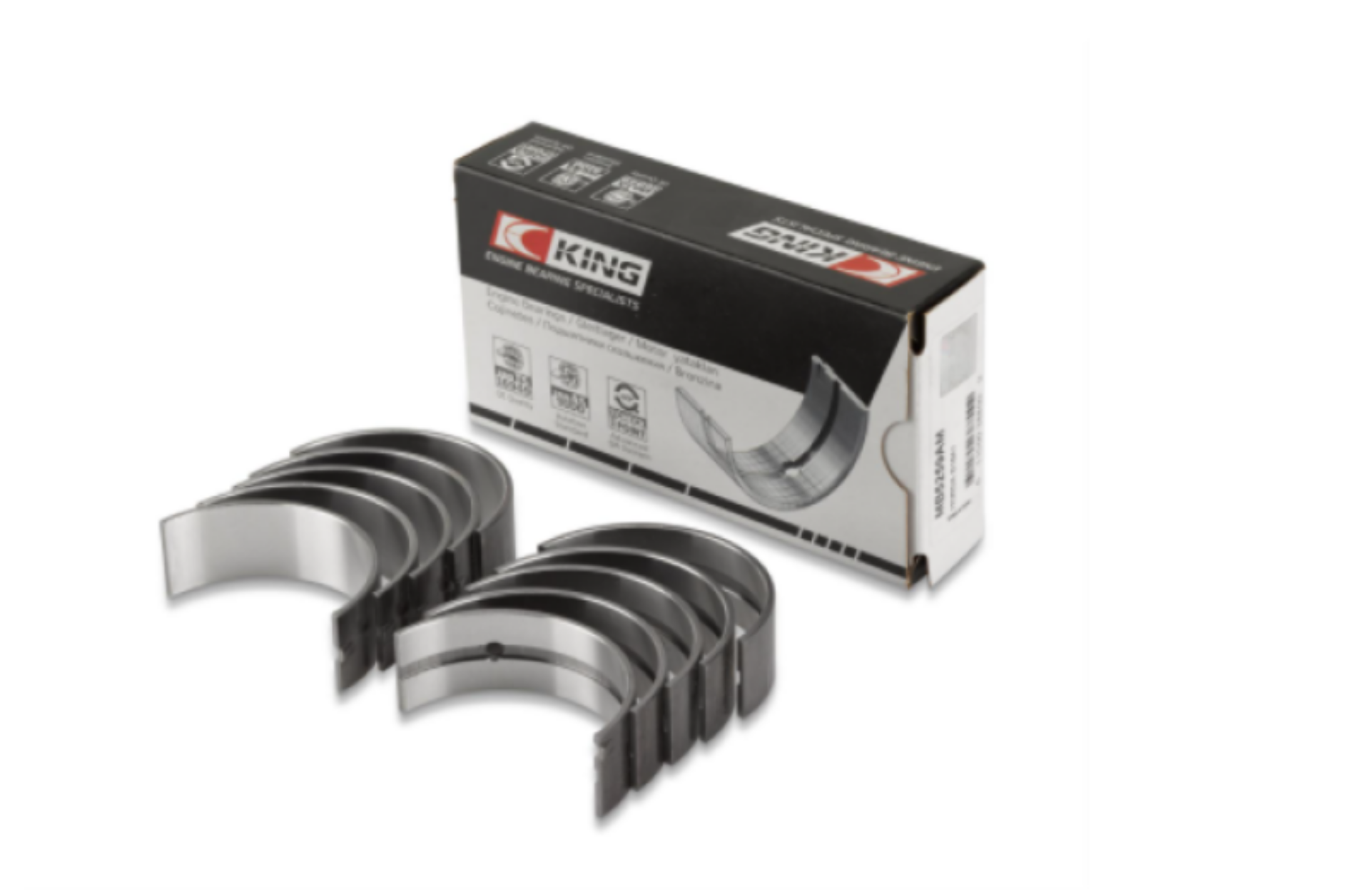 Picture of King Engine Bearings Subaru EJ20-EJ22-EJ25 Incl- Turbo Size 0-05 Main Bearing Set