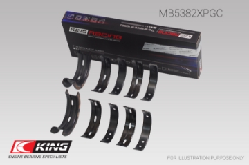Picture of King Subaru EJ20-EJ22-EJ25 Incl- Turbo Size 0-25 pMaxBlack Coated Main Bearing Set