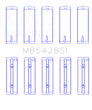 Picture of King Engine Bearings Honda R16A- R18A 2006- Current Size 0-25 Main Bearing Set
