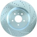 Picture of StopTech Select Sport Nissan Slotted and Drilled Front Left Rotor