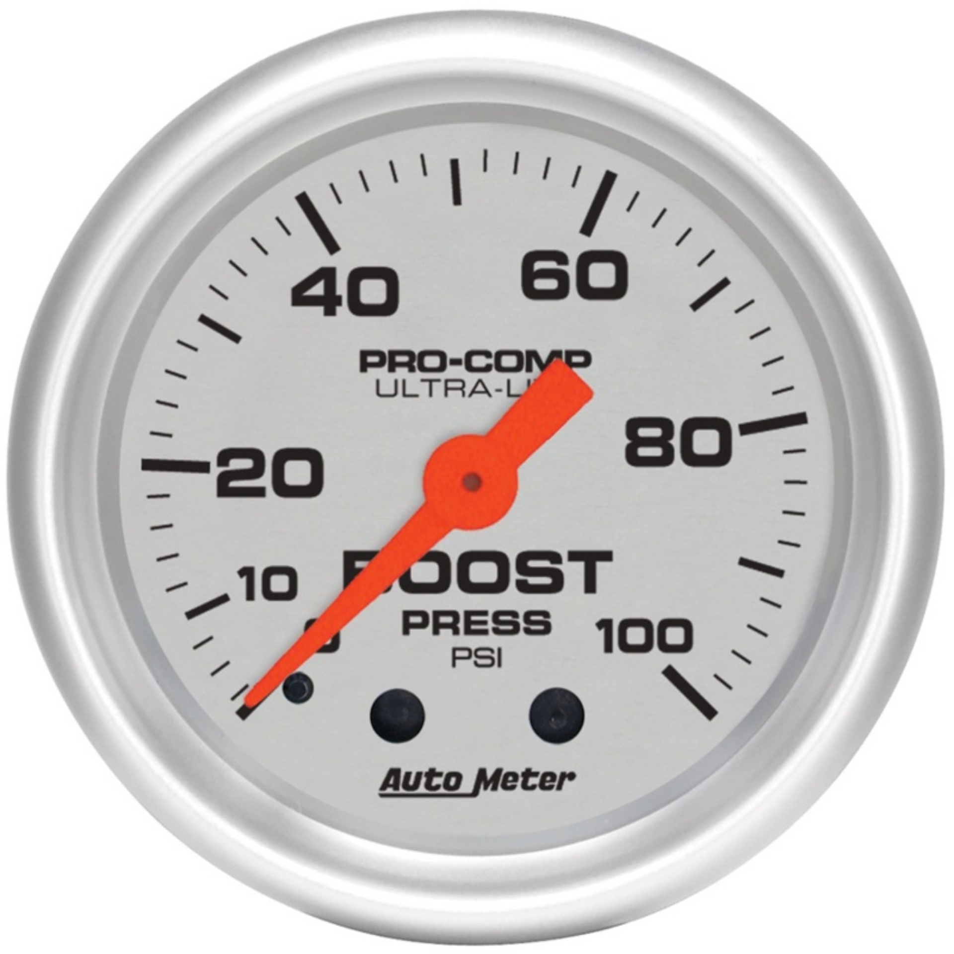 Picture of Autometer Ultra-Lite 52mm 0-100 PSI Mechanical Boost Gauge
