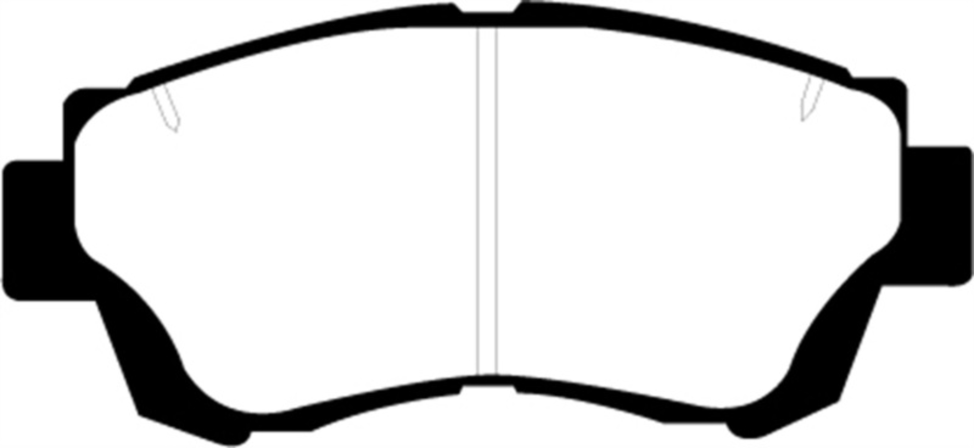 Picture of EBC 92-96 Lexus ES300 3-0 Greenstuff Front Brake Pads