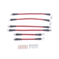 Picture of Power Stop 98-02 Chevrolet Camaro Front & Rear SS Braided Brake Hose Kit