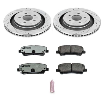 Picture of Power Stop 15-19 Ford Mustang Rear Z26 Street Warrior Brake Kit
