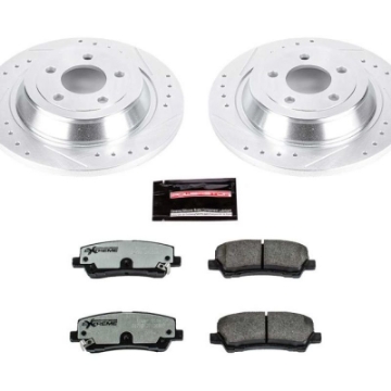 Picture of Power Stop 15-19 Ford Mustang Rear Z26 Street Warrior Brake Kit