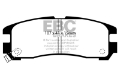 Picture of EBC 92-96 Mitsubishi Expo Greenstuff Rear Brake Pads