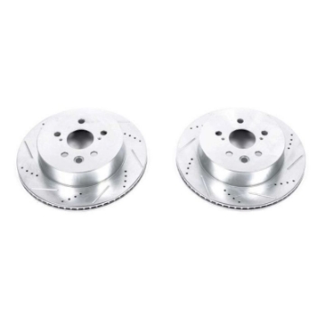 Picture of Power Stop 2006 Lexus GS300 Rear Evolution Drilled & Slotted Rotors - Pair