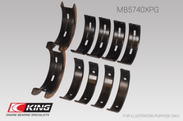 Picture of King Engine Bearings Subaru EJ20-EJ22-EJ25 Housing Bore + -005 Size 0-25 Main Bearing Set