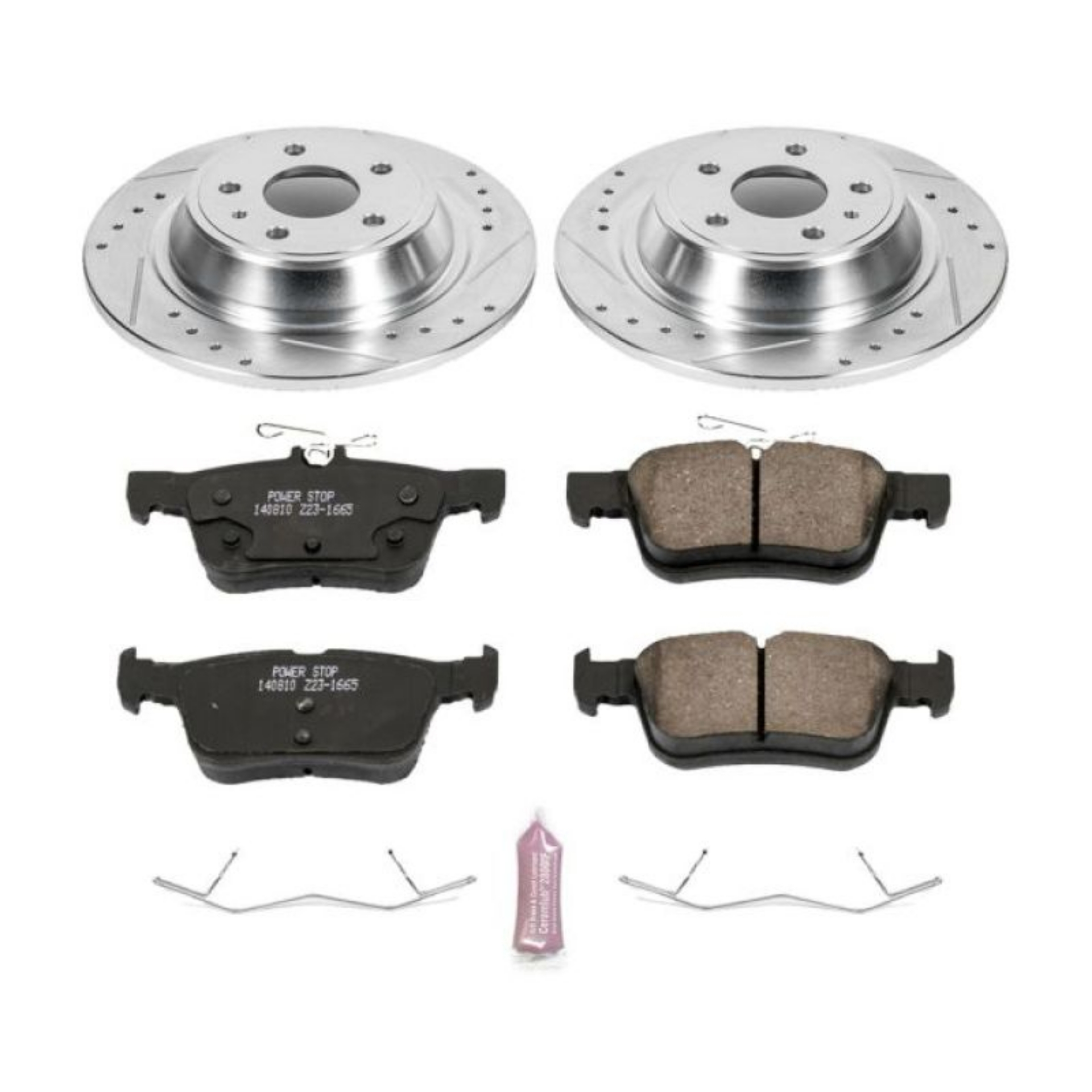 Picture of Power Stop 13-19 Ford Fusion Rear Z23 Evolution Sport Brake Kit