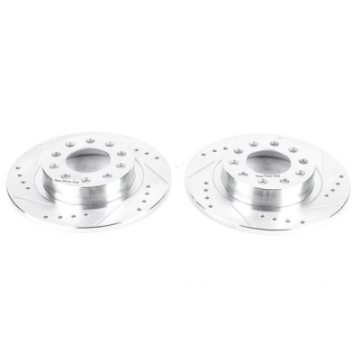 Picture of Power Stop 13-16 Dodge Dart Rear Evolution Drilled & Slotted Rotors - Pair