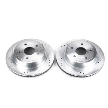 Picture of Power Stop 04-06 Dodge Ram 1500 Rear Evolution Drilled & Slotted Rotors - Pair