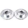 Picture of Power Stop 91-96 Toyota 4Runner Front Evolution Drilled & Slotted Rotors - Pair