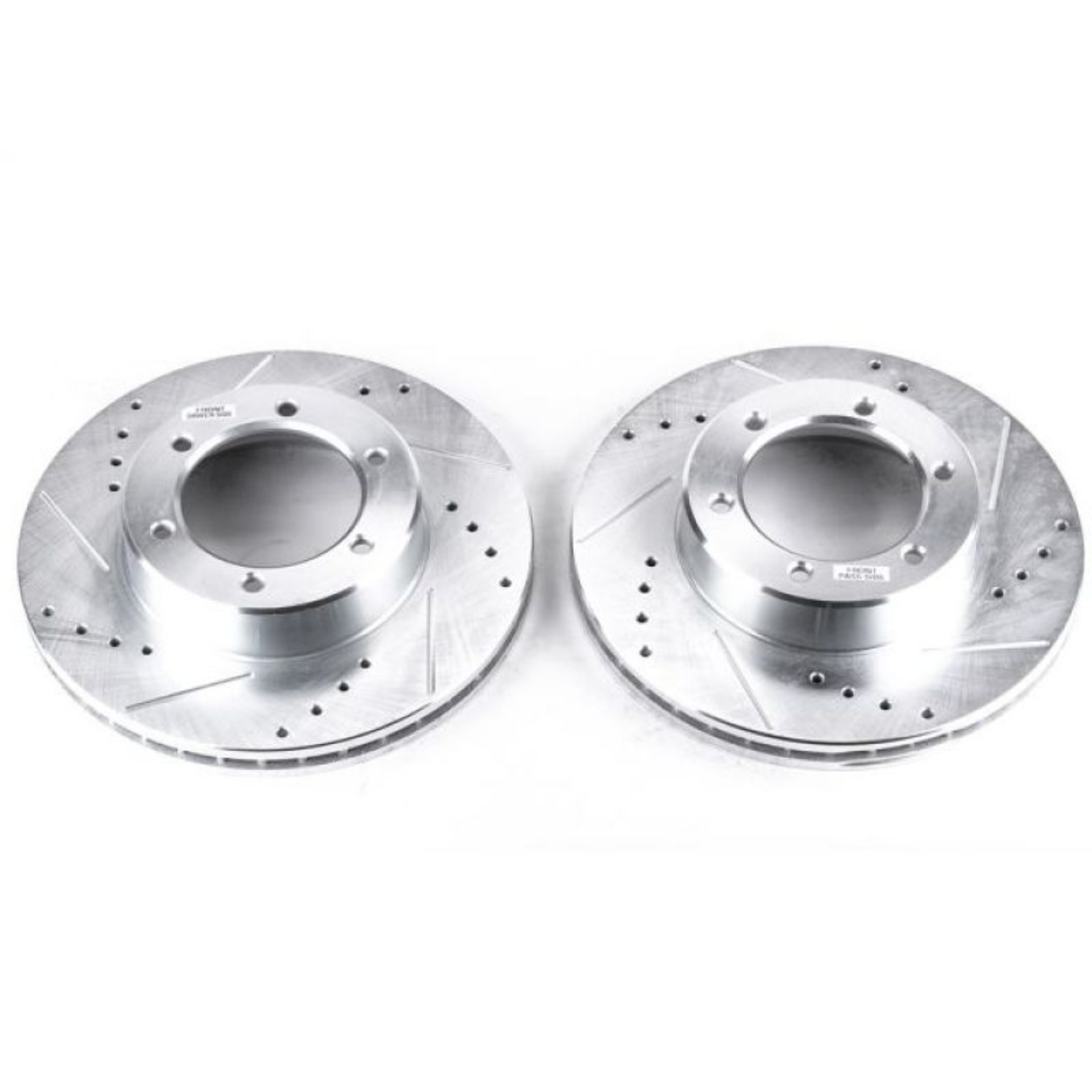 Picture of Power Stop 91-96 Toyota 4Runner Front Evolution Drilled & Slotted Rotors - Pair