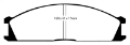 Picture of EBC 92-97 Subaru SVX 3-3 Redstuff Front Brake Pads