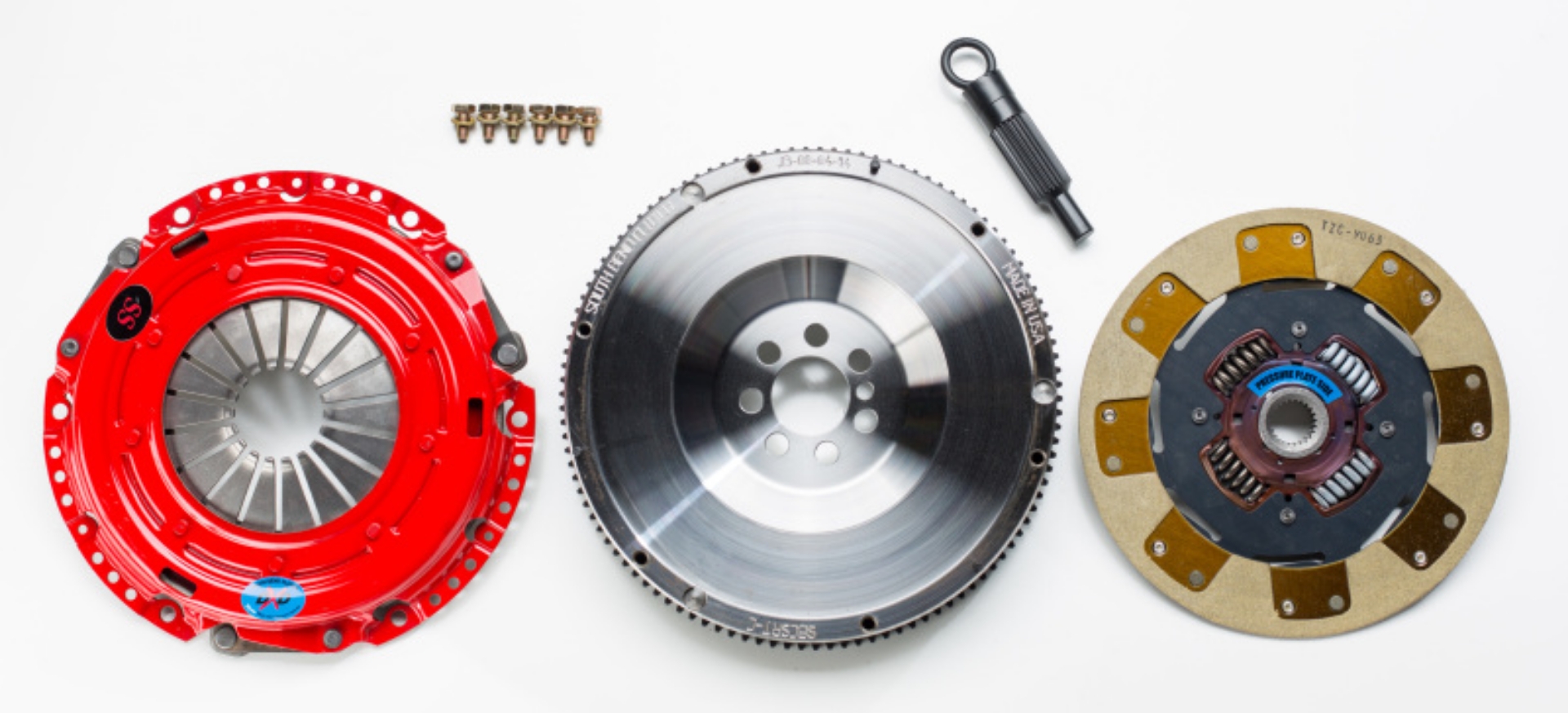 Picture of South Bend - DXD Racing Clutch 08-09 Dodge Caliber SRT4 2-4L Stg 3 Endur Clutch Kit w- FW
