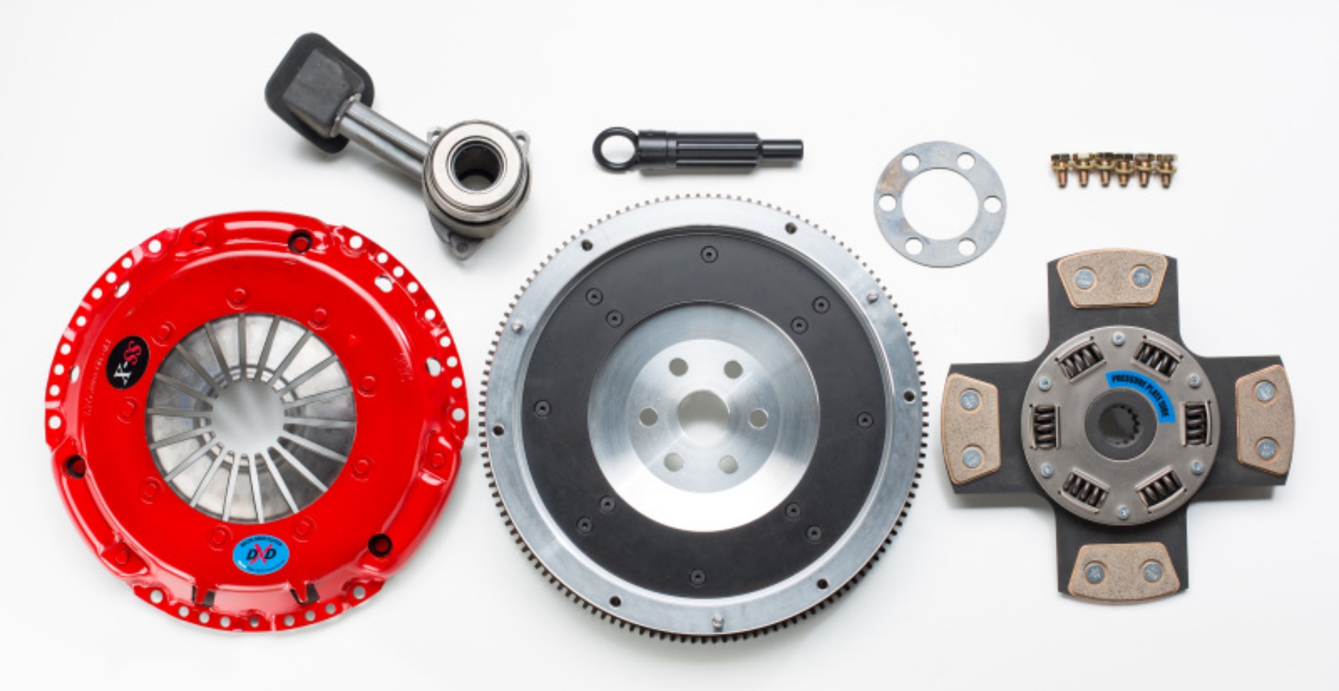 Picture of South Bend - DXD Racing Clutch 02-05 Ford Focus SVT 2L Stg 4 Extreme Clutch Kit w- FW