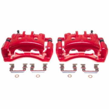 Picture of Power Stop 07-09 Hyundai Santa Fe Front Red Calipers - Pair