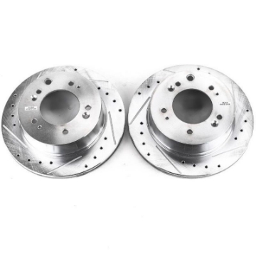 Picture of Power Stop 07-09 Kia Sorento Rear Evolution Drilled & Slotted Rotors - Pair