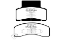 Picture of EBC 92-99 Chevrolet C30 DRW Yellowstuff Front Brake Pads