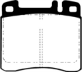Picture of EBC 93 Mercedes-Benz 300 SD W140 Greenstuff Front Brake Pads