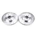 Picture of Power Stop 93-96 Honda Prelude Front Evolution Drilled & Slotted Rotors - Pair