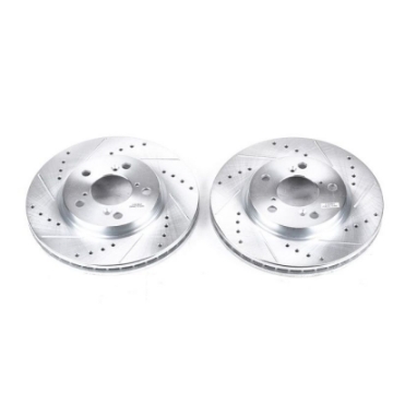Picture of Power Stop 05-10 Honda Odyssey Front Evolution Drilled & Slotted Rotors - Pair