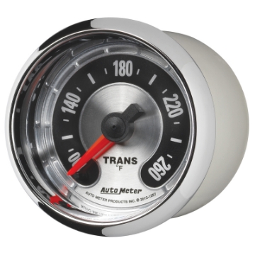 Picture of Autometer American Muscle 52mm Full Sweep Electric 100-260 Deg F Transmission Temperature Gauge