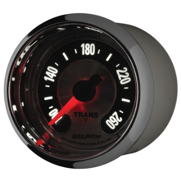 Picture of Autometer American Muscle 52mm Full Sweep Electric 100-260 Deg F Transmission Temperature Gauge