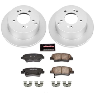 Picture of Power Stop 08-10 Hyundai Sonata Rear Z17 Evolution Geomet Coated Brake Kit