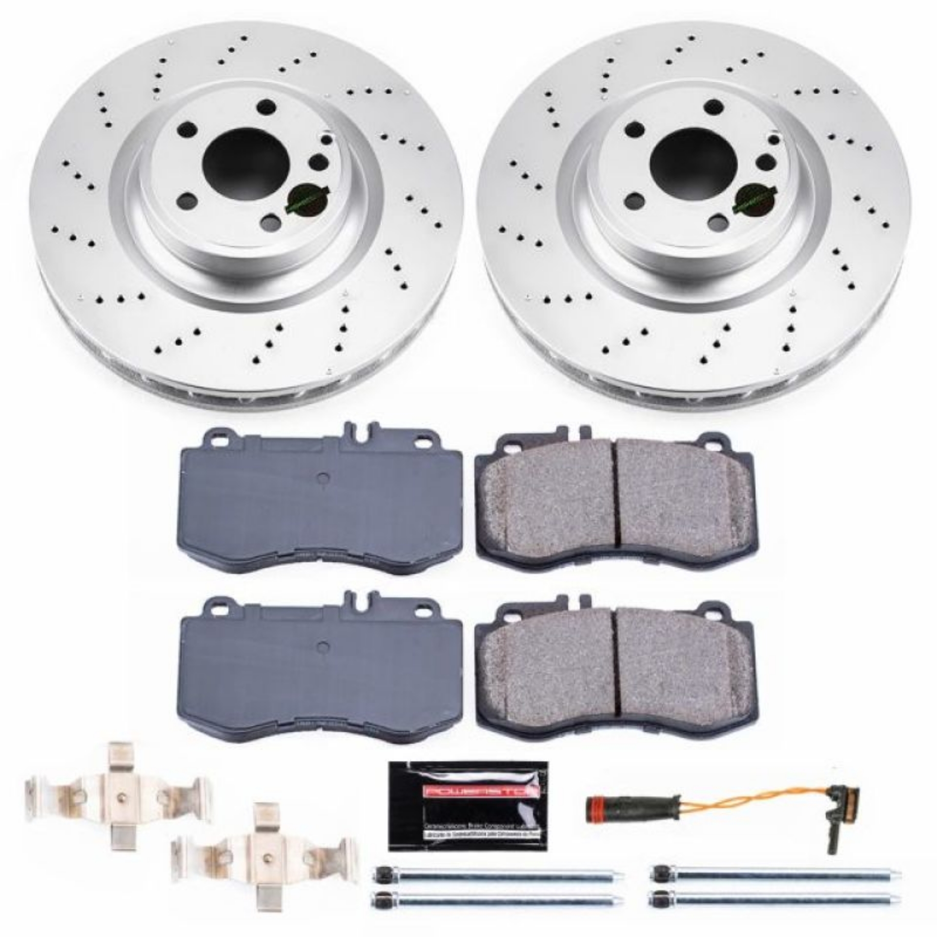 Picture of Power Stop 15-16 Mercedes-Benz E400 Front Z23 Evolution Sport Coated Brake Kit