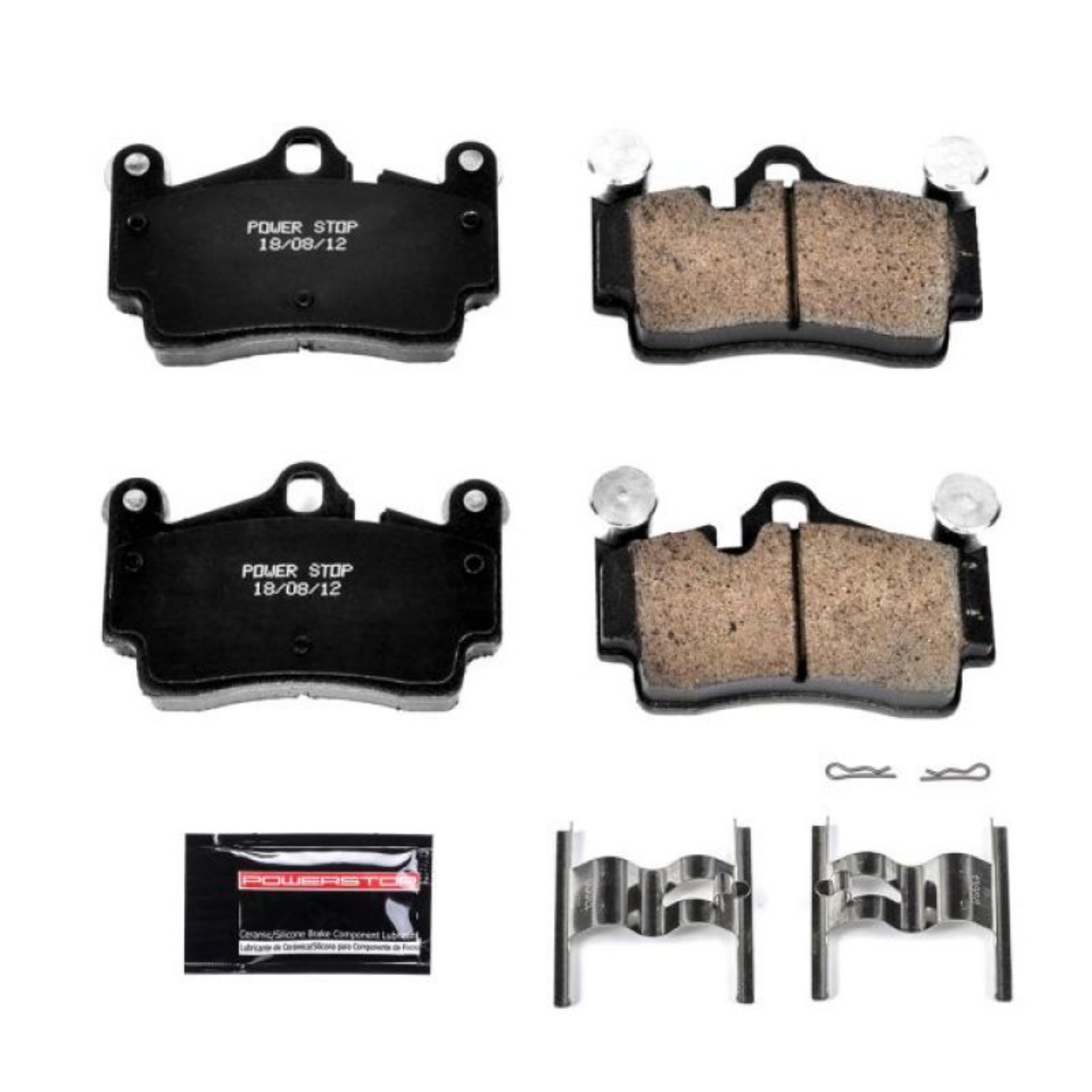 Picture of Power Stop 07-15 Audi Q7 Rear Z23 Evolution Sport Brake Pads w-Hardware