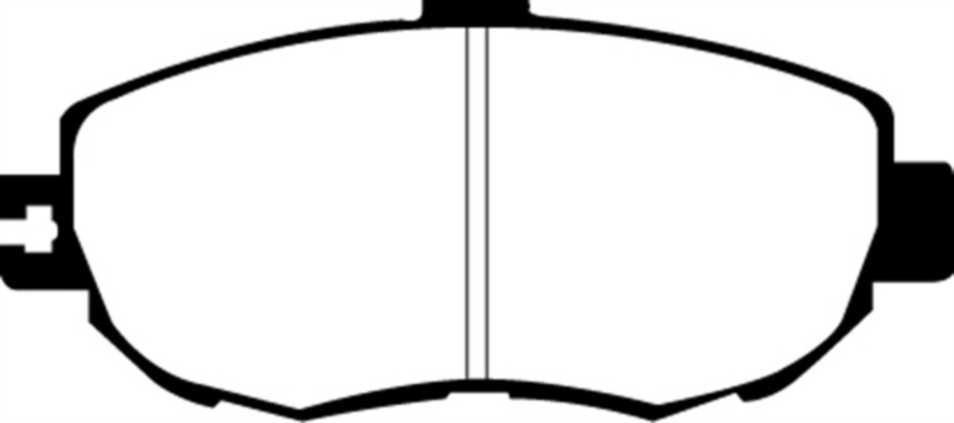 Picture of EBC 93-94 Lexus LS400 4-0 Greenstuff Front Brake Pads