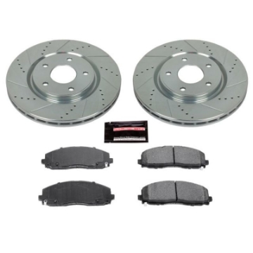 Picture of Power Stop 17-19 Chrysler Pacifica Front Z23 Evolution Sport Brake Kit