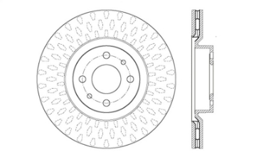 Picture of StopTech Slotted & Drilled Sport Brake Rotor
