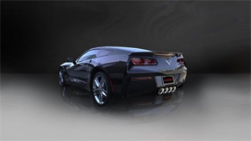 Picture of Corsa 2014-2019 Corvette C7 Coupe 6-2L V8 AT-MT 2-75in Valve-Back Dual Rear Exit Polished Xtreme Exh