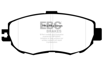 Picture of EBC 93-94 Lexus LS400 4-0 Ultimax2 Front Brake Pads
