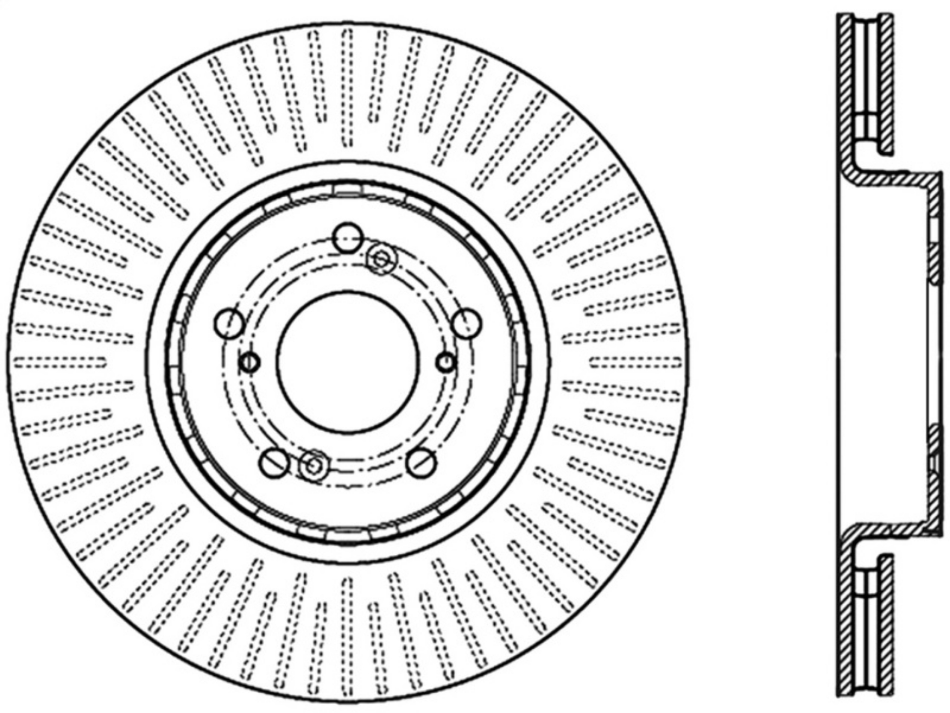 Picture of StopTech Slotted & Drilled Sport Brake Rotor