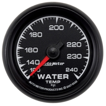 Picture of Autometer ES 52mm 120-240 Deg F Mechanical Water Temperature Gauge