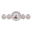 Picture of Autometer Arctic White 3-3-8in Electric Speedometer with Wheel Odometer- 2-1-16in Oil Pressure
