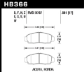 Picture of Hawk 2001-2003 Acura CL Type-S HPS 5-0 Front Brake Pads