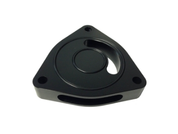 Picture of Torque Solution Blow Off BOV Sound Plate Black: Kia Optima 2-0T