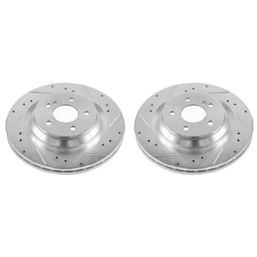 Picture of Power Stop 09-14 Mercedes-Benz CL550 Rear Evolution Drilled & Slotted Rotors - Pair