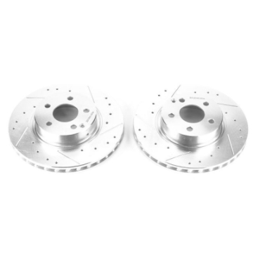 Picture of Power Stop 04-06 Mercedes-Benz E500 Front Evolution Drilled & Slotted Rotors - Pair