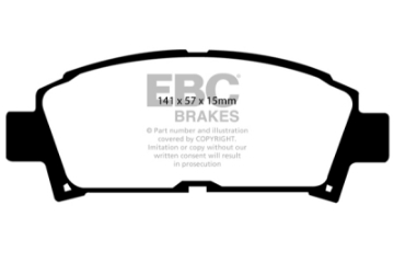 Picture of EBC 93-95 Toyota MR2 2-0 Turbo Ultimax2 Front Brake Pads