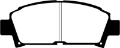 Picture of EBC 93-95 Toyota MR2 2-0 Turbo Yellowstuff Front Brake Pads