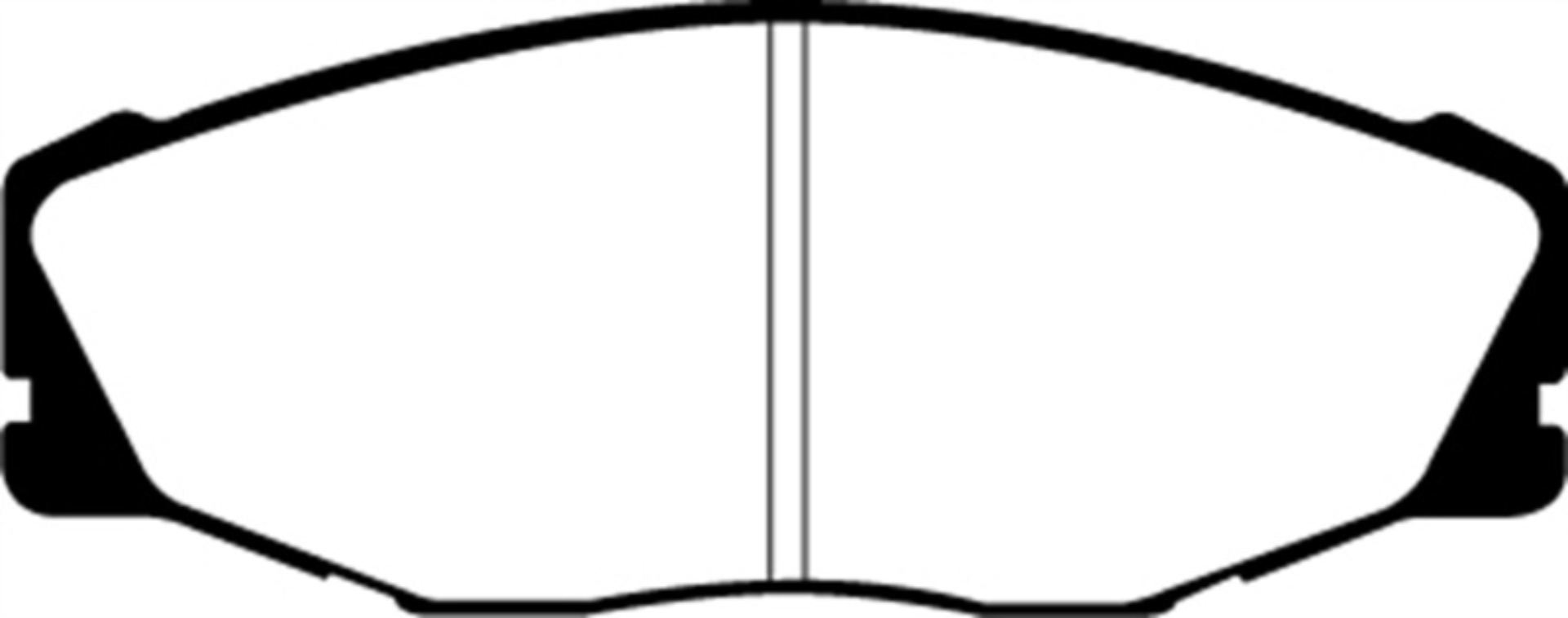 Picture of EBC 93-95 Toyota T100 Pick Up 1-2 Ton 2WD Yellowstuff Front Brake Pads